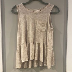 Cream colored, tank top